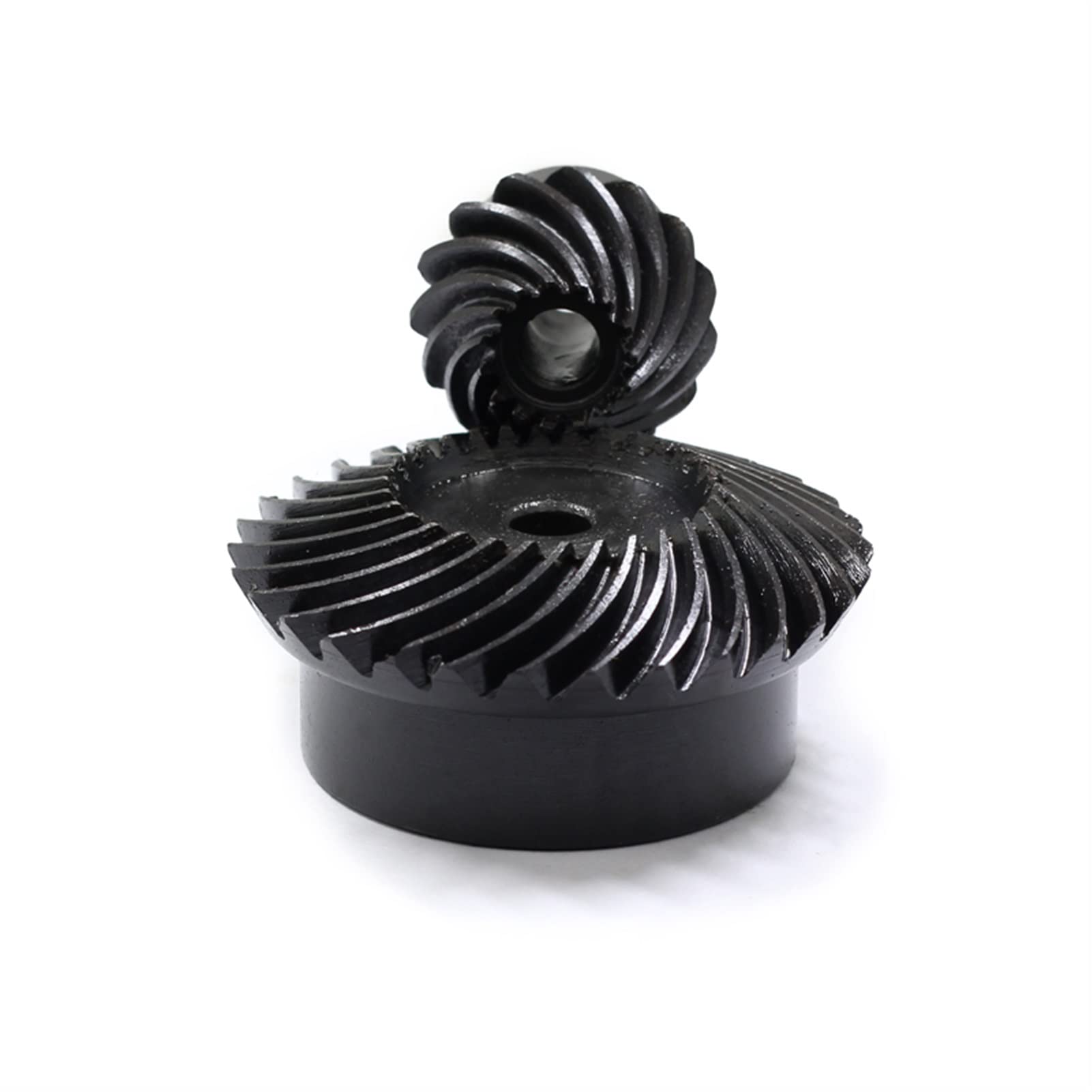 ingranaggi ombrelloni conici, ingranaggi ombrellon 2 pz 1.5 Modulo 15 Denti 45 Denti Ingranaggio Conico A Spirale 1:3 Razione di Trasmissione A Spirale Ingranaggio Elicoidale 1.5 M 15 T 45 T Ingranagg