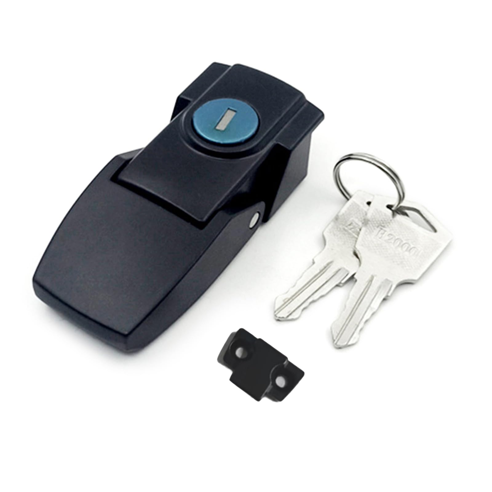 Greabuy Door Locks Hasp for, Alloy Packlock Clasp Hasp Lock for, Extra Thick Gate Lock Hasp