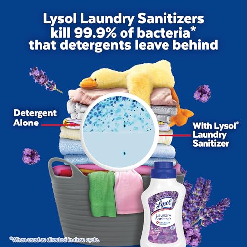 Image of LYSOL Laundry Sanitizer Lavender Fusion 6 /41 oz.