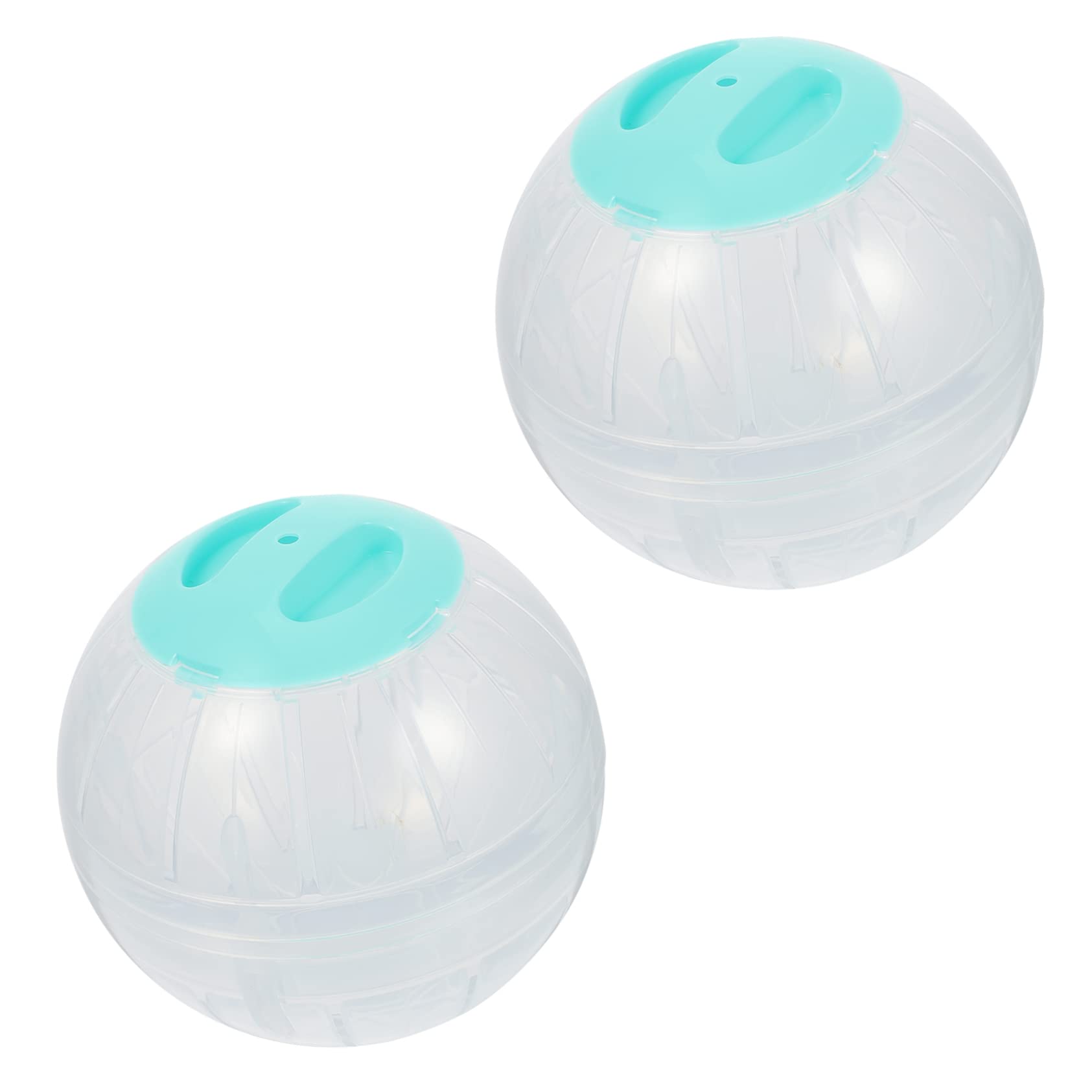 4stücke Hamster Trainingsbälle Transparente Große Laufkugeln Für Kleine Haustiere Spielzeug Für Hamster Und Igel Fördert Und Vermeidet Langeweile