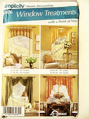 Patron Simplicity 4976 pour réussir ses rideaux sur mesure