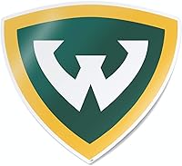 Vista 43 de Adhesivo de vinilo rojo resistente a la intemperie de Lobos de la Universidad de Nuevo México de la UNM Nudge Printing