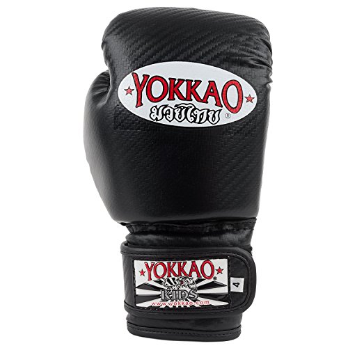 Yokkao Kids Nero Carbonio da Boxe, Black