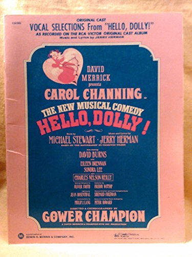 Vocal Selections From "Hello, Dolly! " B00415ZA0A Book Cover