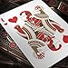 theory11 Avengers Red Edition Premium Playing Cards - Marvel Studios' The Infinity Saga Deck