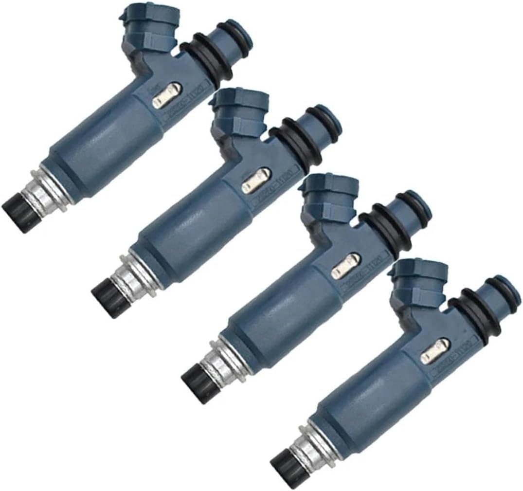 4PCS 燃料インジェクター 23250-11120 に適合する スターレット