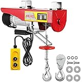 VEVOR Polipasto Eléctrico de 550 W, 330 lbs / 660 lbs de Potencia, Herramienta de Paleta Eléctrica con Cable, 40 pies, Polipasto Eléctrico, Adecuado para Fábricas, Almacenes, Construcción, Mercancías