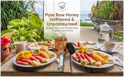 Miel pura cruda en tarro 3oz Islamorada Honey miniatura 2
