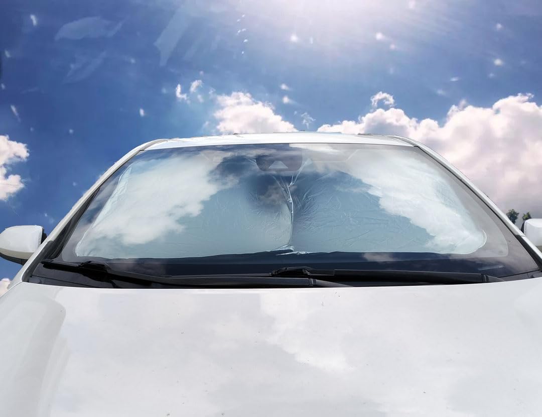 Parasol para parabrisas de coche para Mazda CX-5 2017-2024 2025, 2 capas de sombra de ventana para deportes, turismo, Grand Touring, parasol plegable para ventana delantera de coche, accesorios de