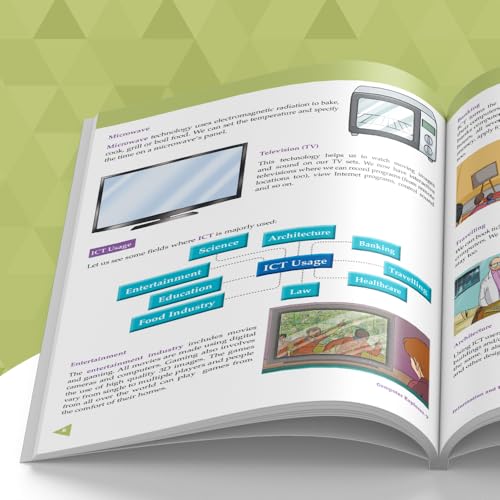 Image of Woodsnipe Basics of Computer Learning Book for Kids Age 11 to 12 | Class 7 | Learn Computer Networks, History of Internet and Ms Excel | Multiple Choice Questions | Quiz & Tests | Answers keys