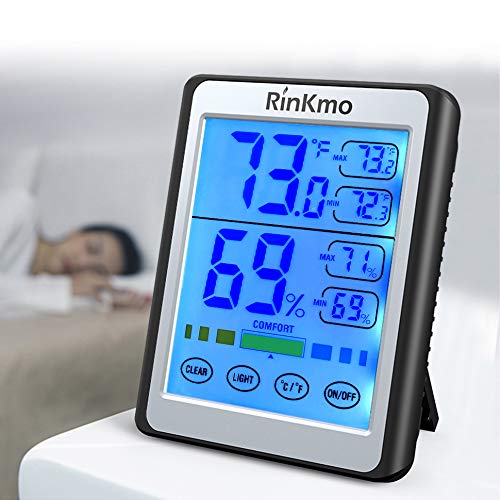 Digital Thermometer Hygrometer Indoor,Supreme Accurate Humidity Temperature Monitor Gauge for House,Office,Greenhouse, Home - Thumbnail 2