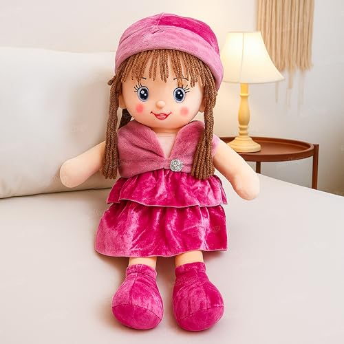 Image of Zest 4 Toyz Doll for Girls (44 cm) Big Size Doll | Soft Doll Toy Gift for Kids | Big Size Stuffed Toy for Kids & Toddlers | Birthday Gifts for Girls - Multicolor