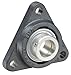 INA/Schaeffler Technologies - PCFTR45-3-Bolt Flange Bearing with Ball Bearing Insert and 45mm Bore Dia.