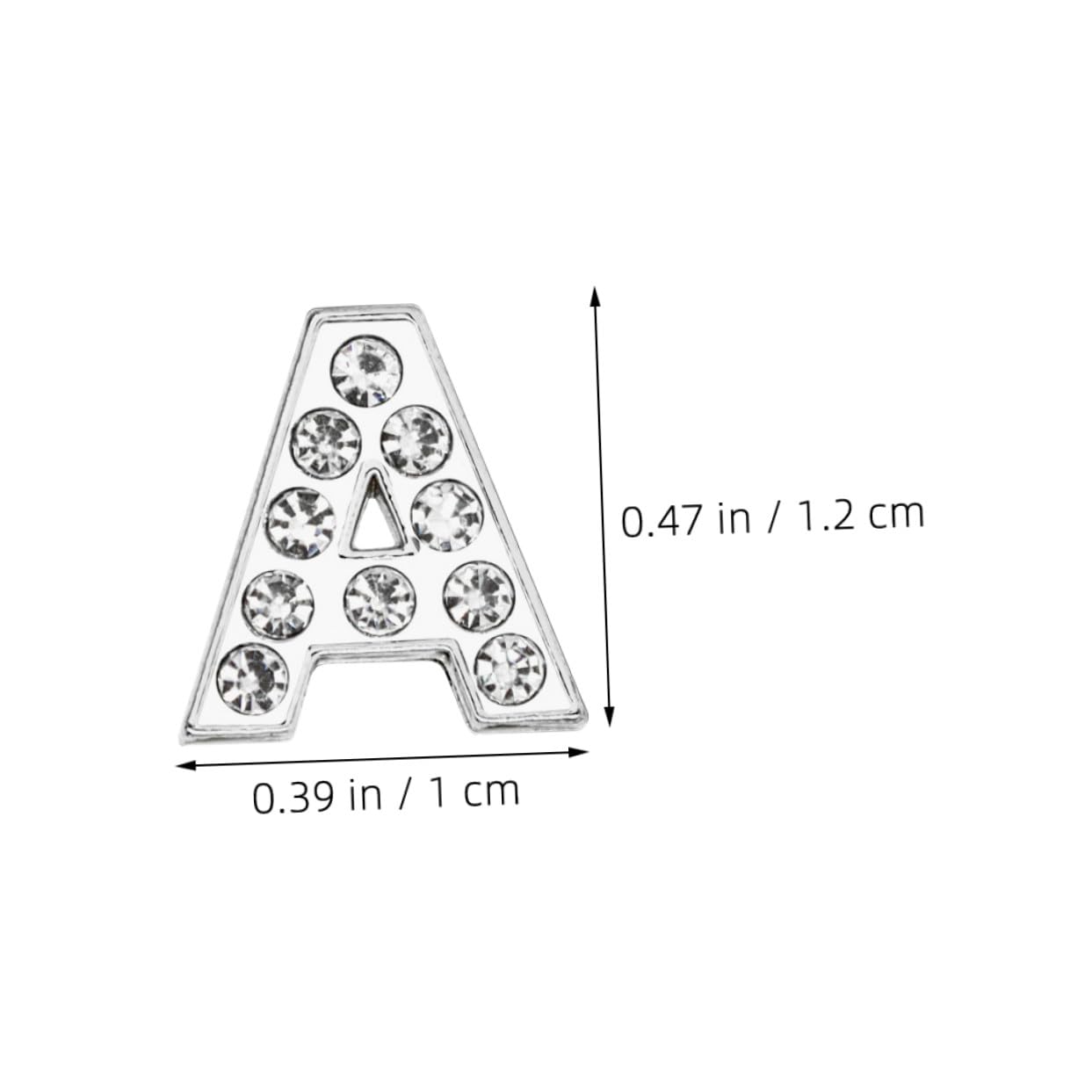 Dijes de Letras Diamante de Imitación para Pulseras DIY 130 Piezas