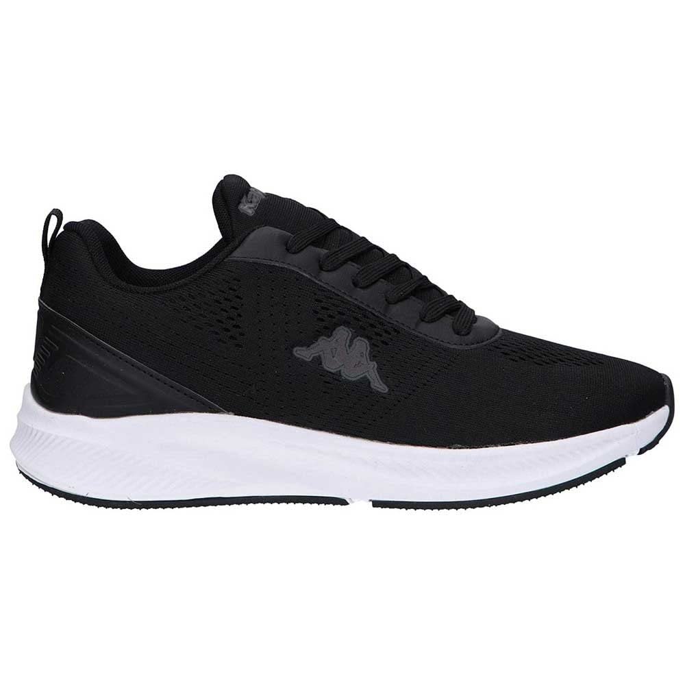 Kappa Men's LYAL Low-Top Sneakers, Black Grey, 10 UK