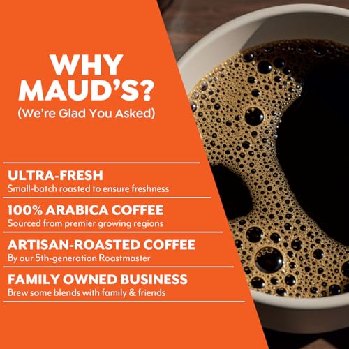 Image of Maud's Orange Creamsicle Flavored Coffee Pods, 18ct | Medium Roast Coffee in Single Serve Pods - 100% Arabica Coffee, Compatible with Keurig Coffee Makers