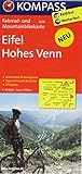 Größe: EIFEL HOHES VEN KOMPASS Fahrradkarte Eifel, Hohes Venn: Fahrrad- und Mountainbikekarte. GPS-genau. 1:70000 (KOMPASS-Fahrradkarten Deutschland, Band 3058)