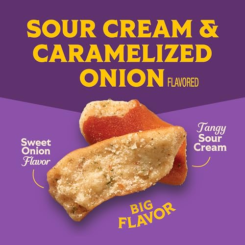Image of Snyder's of Hanover Sour Cream & Caramelized Onion Pretzels, 11.25 Oz Bag (Pack of 3)