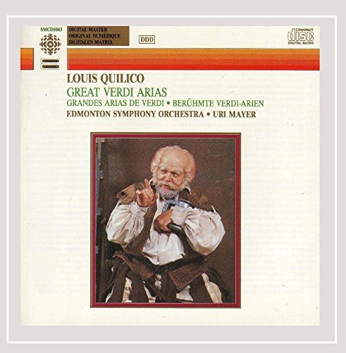 Verdi: Great Verdi Arias by Louis Quilico [Audio CD]