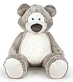 Famosa Softies Quirón Oso Gris, 80 cm (Famosa 860002680)