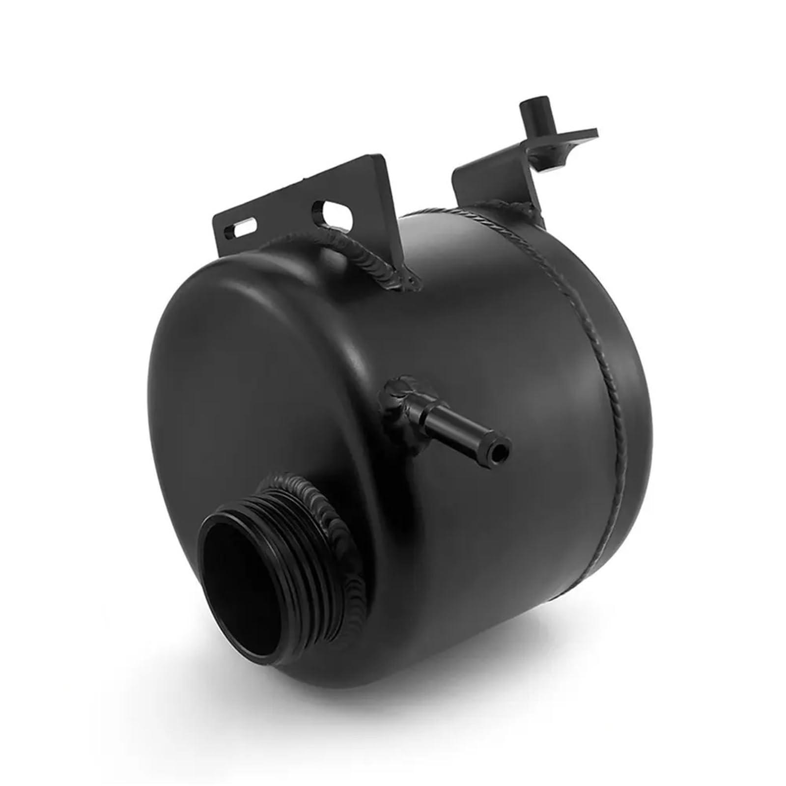 Zestaw zbiornika rozprężnego Pasuje Do Mini Cooper R56 R57 R55 R58 Samochód Chłodziwo Nagłówek Rozszerzenie Przelew Zbiornik Na Wodę I Korek Puszka Aluminiowa(Silver)