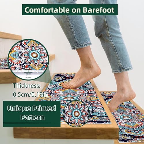 Tapis d'escalier antidérapants pour chiens et seniors - 3