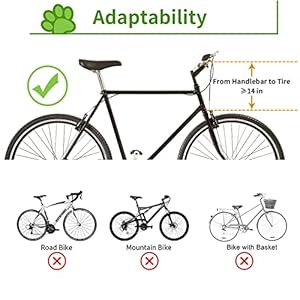 Mancro-Dog-Bike-Basket-Foldable-Dog-Bike-Carrier-15lbs-Soft-Sided-Basket-Quick-Release-Bike-Seat-Backpack-with-Reflective-Tape-Bicycle-Pet-Carrier-for-Small-Medium-Cats - Cucciolini Doodles   Mancro-Dog-Bike-Basket-Foldable-Dog-Bike-Carrier-15lbs-Soft-Sided-Basket-Quick-Release-Bike-Seat-Backpack-with-Reflective-Tape-Bicycle-Pet-Carrier-for-Small-Medium-Cats