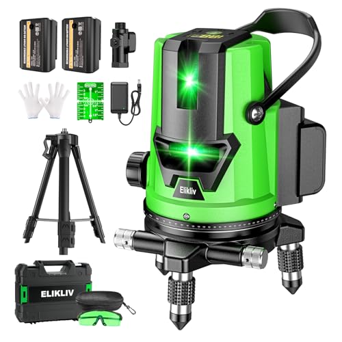 �y2026�N�V�o��zElikliv ���[�U�[�n�o���� �O���[�����[�U�[������ 5���C��6�_�Ǝ� 360°��]�E�l������郉�C�� LCD�d���f�B�X�v���C���� �A���~���O�r�t�� ���������␳ ���P�x���o�� �y�ʃR���p�N�g�݌v ���z�E���ʁEDIY��ƂɍœK ����