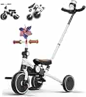 多機能 三輪車 手押し棒付き 折りたたみ 1歳～5歳 安全ベルト付き2646 Amazon.co.jp: Chic ZONE 子供用三輪車 折りたたみ式 ベビーカー