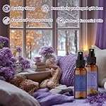 SCENTORINI Sleep Spray, 10.14 oz Calming Lavender Spray for Sleep, Lavender Essential Oil, 4 Pack Relaxing Aromatherapy Mist for Bedding Fabric, Room Spray Odor Deodorizer - Image 5