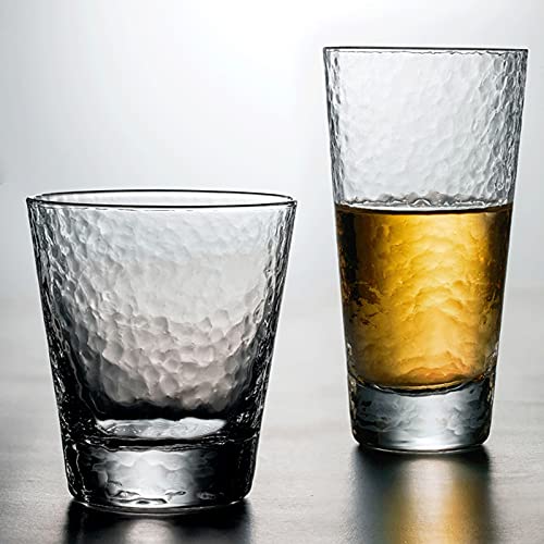 Set 4 Vasos de Vidrio Cristalizado 10oz miniatura 7