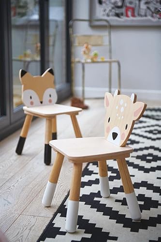 Miniatura 6 de Tender Leaf Toys - Colecciones de Mesa y Sillas del Bosque - Adorable Mesa y Sillas de Juego Artístico de Tamaño Infantil - Fabricado con Materiales
