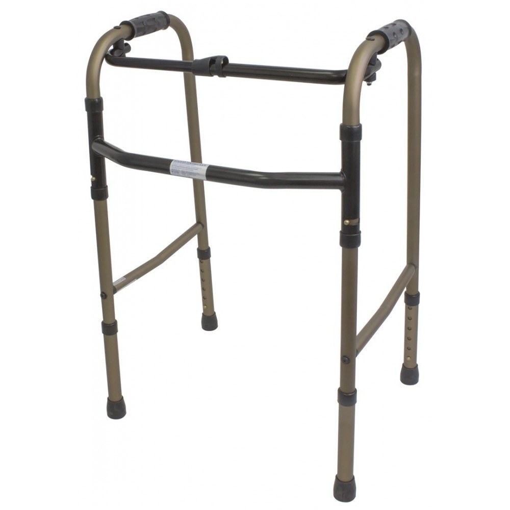 Ayudas dinamicas - Caminador fijo de aluminio