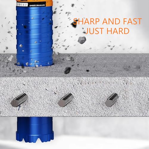 Precisions Diamonds Cores Drill Bit for Concrete Drilling Dry Wet Use Hexagonal Handle Diamonds Drilling Tool Hole Opener 2 Precisions Diamonds Cores Drill Bit for Concrete Drilling Dry Wet Use Hexagonal Handle Diamonds Drilling Tool Hole Opener - Image 2