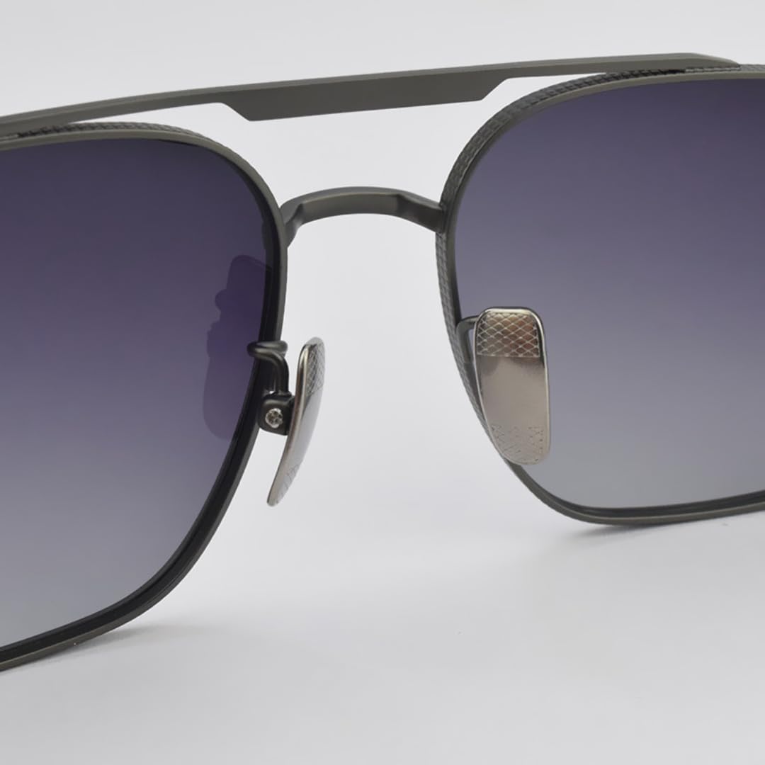 Tytanowe luksusowe okulary przeciwsłoneczne vintage, męskie, damskie, retro, modne, do jazdy samochodem, UV400