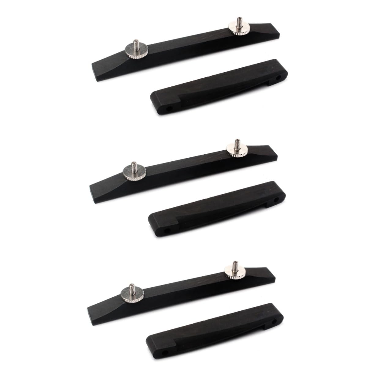 ifundom 3pezzi Ponte Archtop Per Chitarra Jazz Palissandro Con Facile e Design Leggero Accessorio Per Musicisti e Appassionati Di Chitarra Archtop