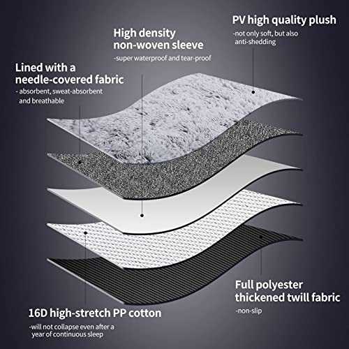 Dog-Bed-41-x-27-Plush-Non-Slip-Dog-Beds-for-Large-Dogs-Washable-Dog-Beds-Easy-Removal-and-Installation-with-Waterproof-Lining-Dog-Crate-Bed-for-Small-Medium-Large-Extra-Large-Pets