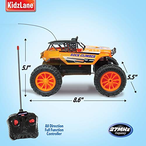 Kidzlane Rock Climber Remote Control Car - 27MHz Off Road RC Truck