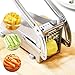 EVERGOODS Stainless Steel Potato Chipper & Slicer with – Non-Slip Base, Perfect for Air Fryer Fries