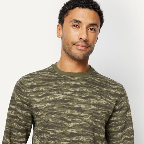 Image of Amazon Essentials Men's Crewneck Fleece Sweatshirt with Ribbing (Available in Big & Tall)