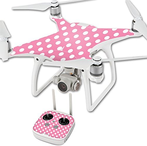 mightyskins  Skin de vinilo para DJI Phantom 4 Quadcopter Drone Wrap calcomanía decorativo para tapa Skins Mini Dots