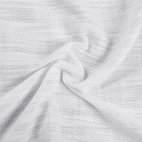 Twopages Kyla Series Linen Polyester Blend Custom Made Curtain Linen Textured Customize Drapery #TOP4