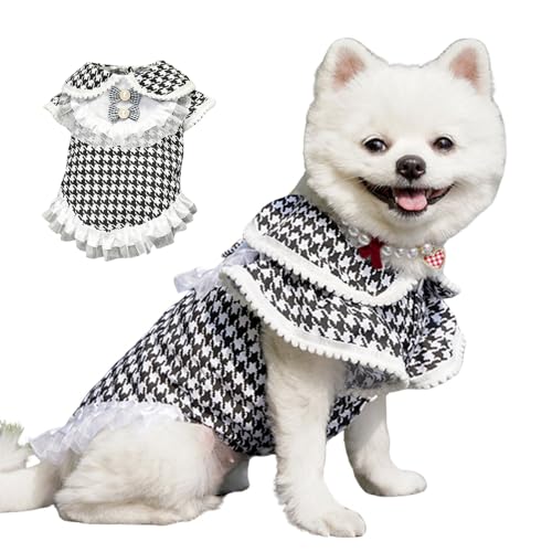 Dog Princess Dress,Dog Clothes Girl Puppy Shirt Yorkie Clothes Cute Puppy Summer Outfits_3XL(Shirt)