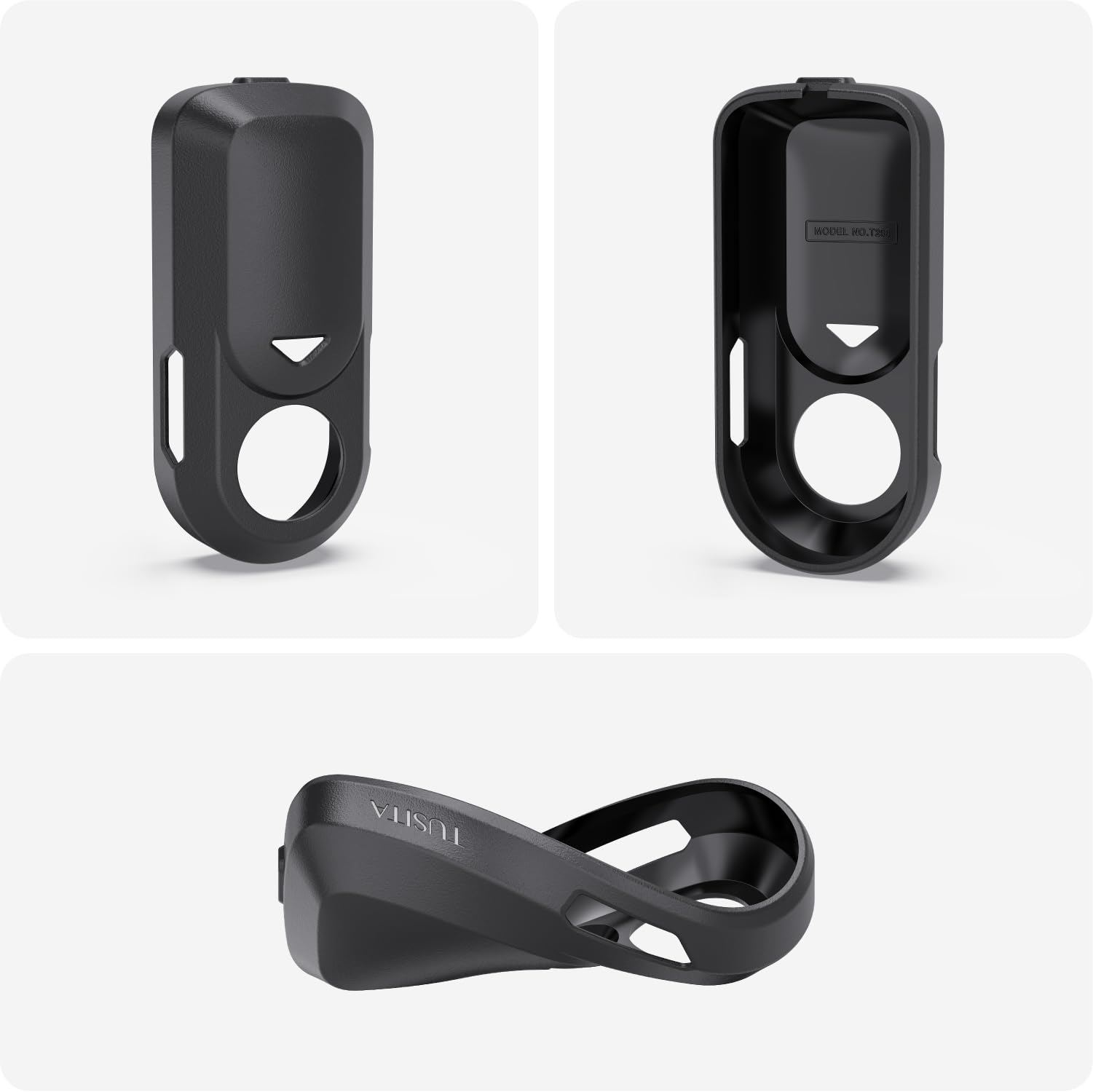 TUSITA Silikonowe Etui Kompatybilny z Garmin Varia RearVue 820 Radar Światło Tylne - GPS Systemów Akcesoria