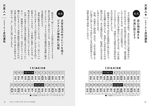 21年 火星人プラス の運勢は 六星占術で年運を解説 2ページ目 セレスティア358