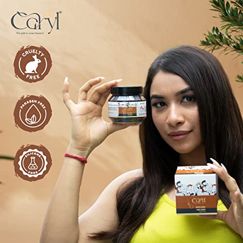 Image of Caryl 125 GM Coffee Body Care Scrub for Glowing and Healthy Skin | Effectively Removes Dead Skin | Travel Size for Office and Outdoor Use | Suitable for Men and Women