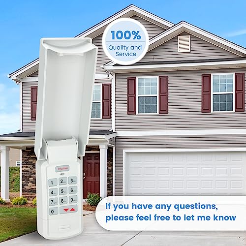 for Genie Garage Door Opener Keypad&Remote,Compatible with All Genie/Overhead Garage Door Opener, for Model GK-R 37332R OKP-BX GK-BX GWKP, GWK-IC, ACSDG, ACSDA1, ACSD1G, B8QACSDA, B8QACSDA1