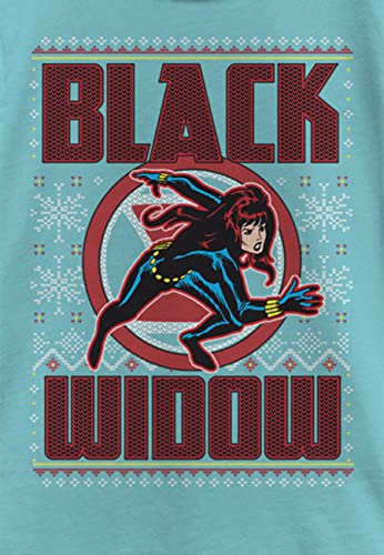 Marvel Girl's Black Widow Sweater T-Shirt2