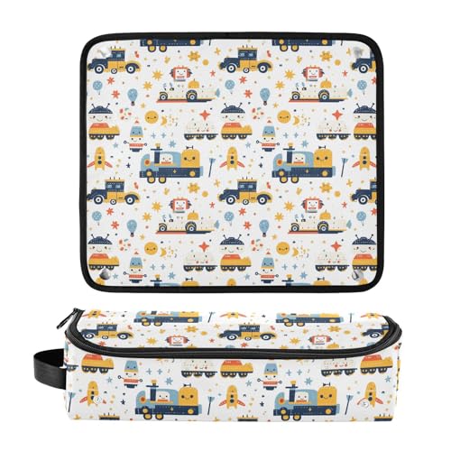 Bolsa de viaje organizadora para herramientas de cabello con base resistente al calor para planchas y rizadores miniatura 3