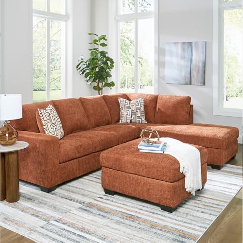 Image of Signature Design by Ashley Aviemore L-Shaped Sectional Couch